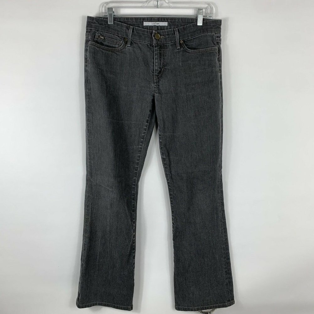 Joe's Jeans Women’s 30 Provocateur Curvy Straight Stretch Mid Rise Distressed